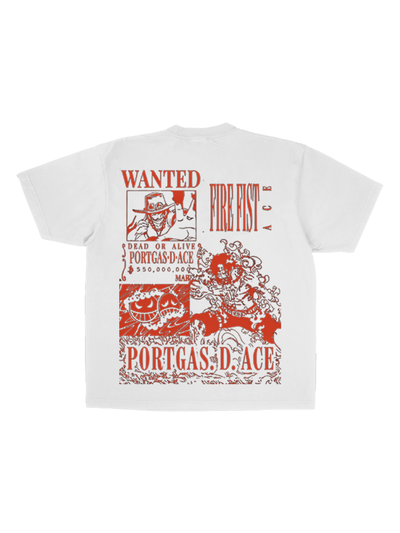 The Ace Firefist Tee | One Piece